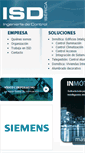 Mobile Screenshot of isd-iberica.com